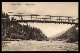AK Château d`Oex, Le Pont Turian